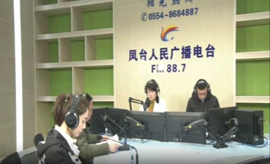凤台县民政局走进《在线访谈》直播间