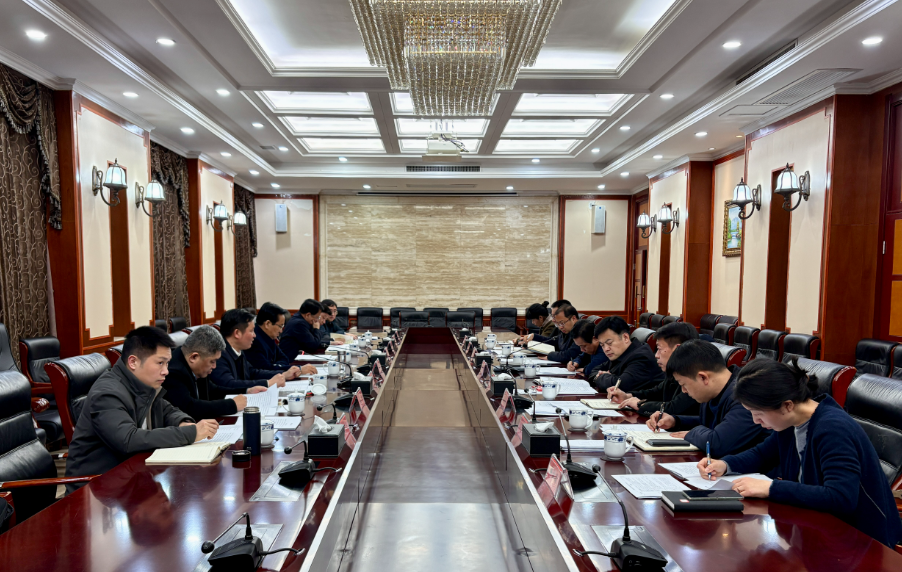 凤台县与淮河能源控股集团召开县企联席会议