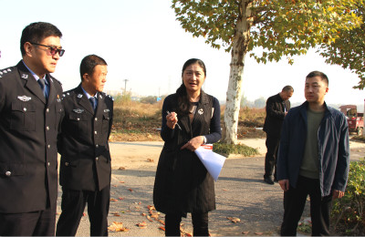 李萍检查凤台警营马拉松赛路线_凤台县人民政府