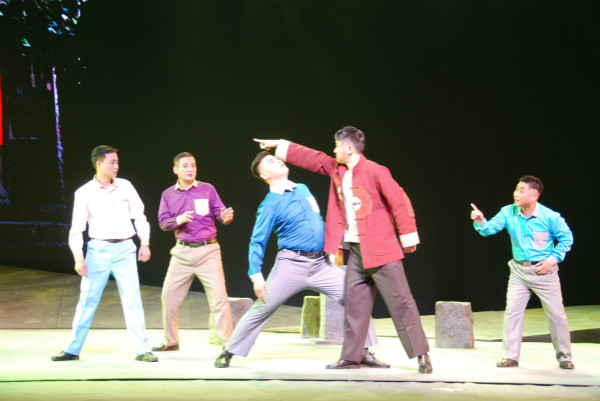 大型推剧张老西嫁女凤台首演